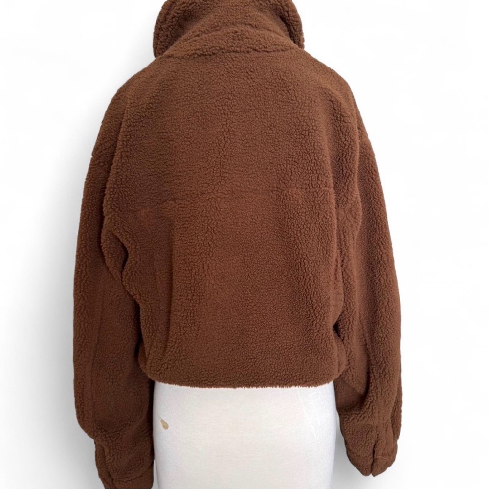 Button-Up Teddy Jacket - Picture 4 of 5